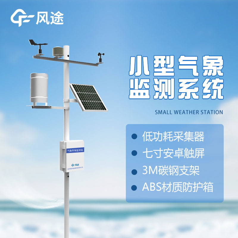 What is a small automatic weather station device?