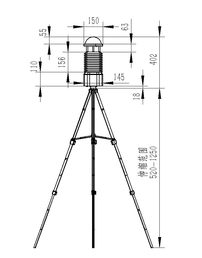 Meteorological Stations Product Dimensions