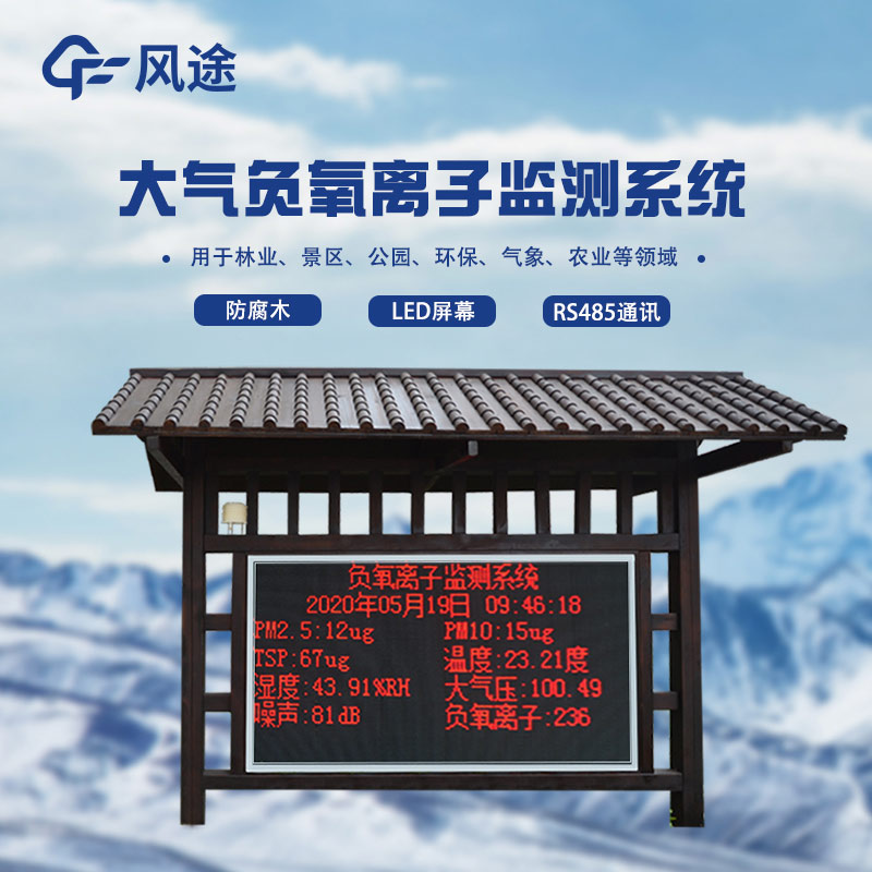 Scenic anion weather monitoring system core function